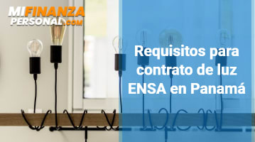 Requisitos para contrato de luz ENSA